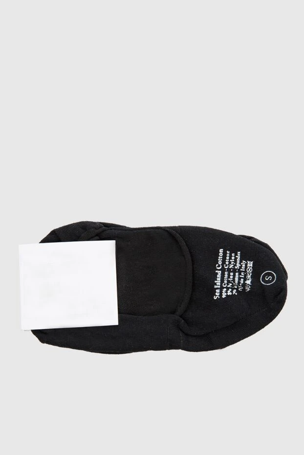 Sozzi Calze man black men's cotton and spandex socks buy with prices and photos 131388 - photo 2