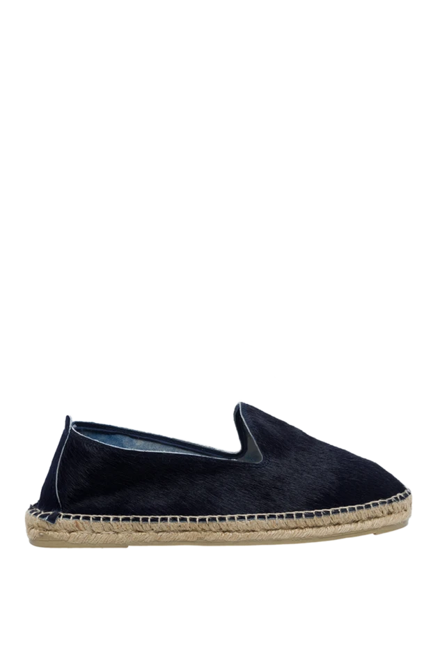 Manebi blue pony leather espadrilles for men 131401 - photo 1