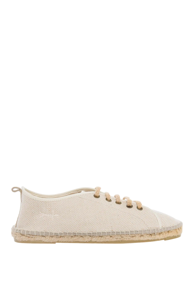 Manebi man espadrilles canvas beige for men 131409 - photo 1