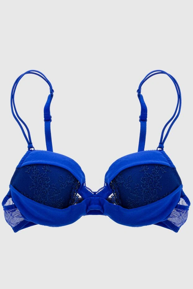 La Perla women's bra with lace and push-up, blue 131467 - photo 1