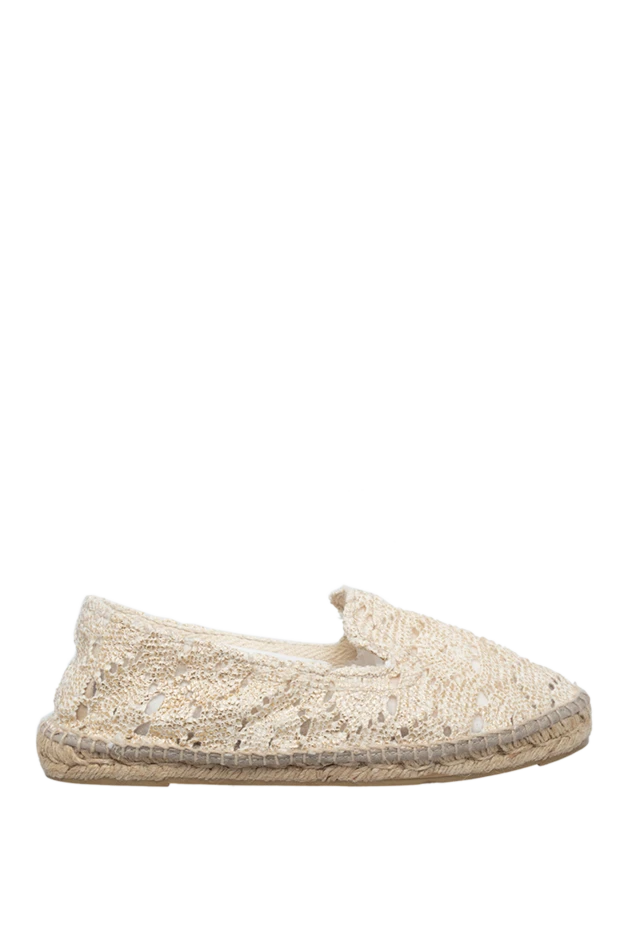 Manebi women's espadrilles with beige macrame 131553 - photo 1