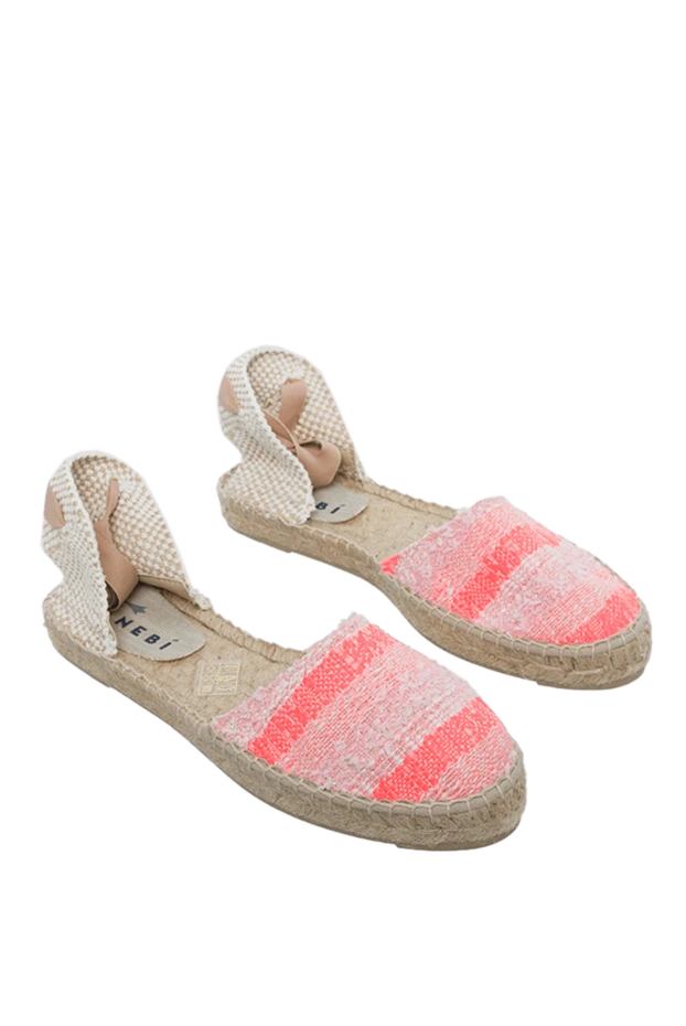 Manebi woman pink tweed espadrilles for women 131554 - photo 2