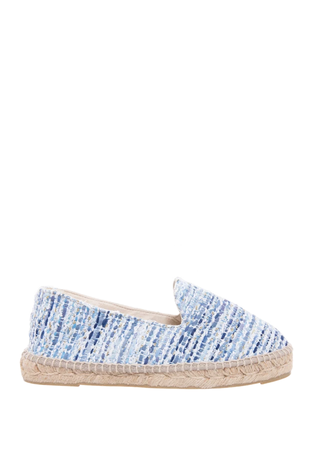 Manebi woman blue tweed espadrilles for women 131560 - photo 1