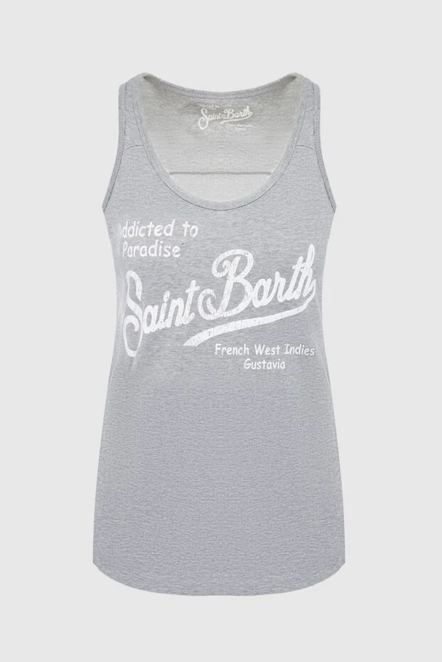 MC2 Saint Barth gray cotton t-shirt for women 131621 - photo 1