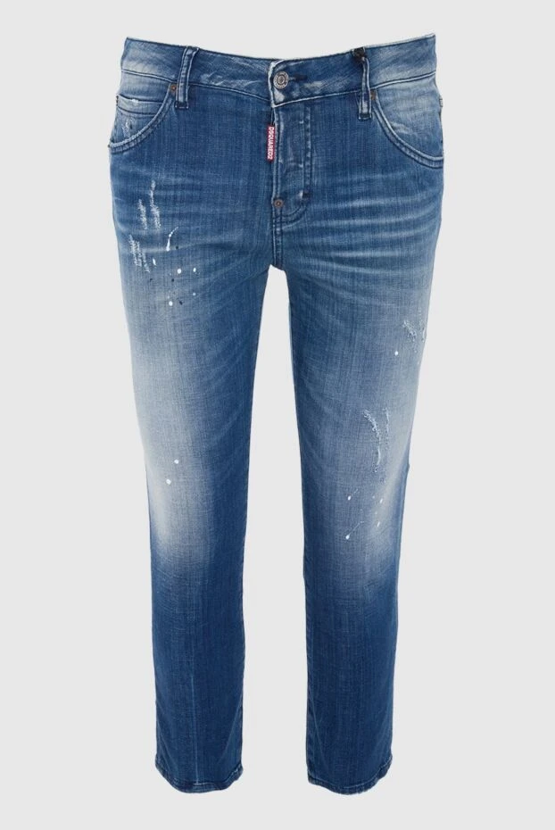 Dsquared2 woman blue cotton jeans for women 131696 - photo 1