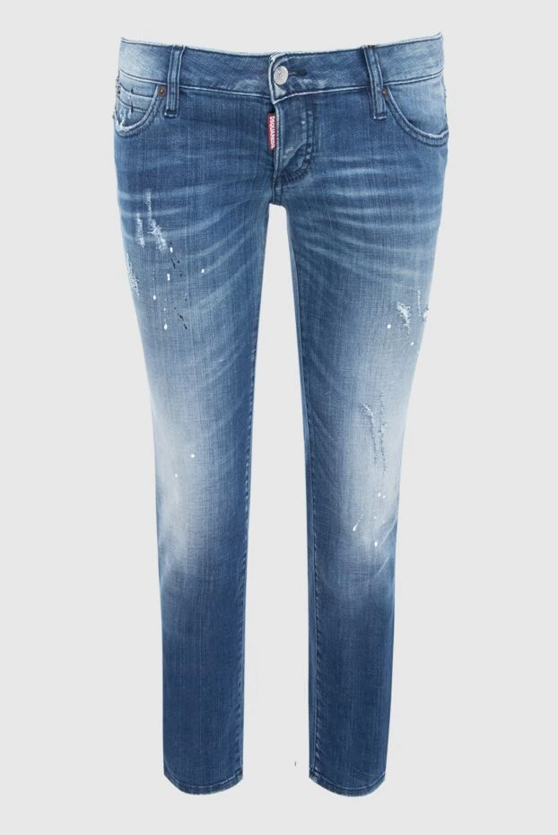 Dsquared2 woman blue cotton jeans for women 131697 - photo 1