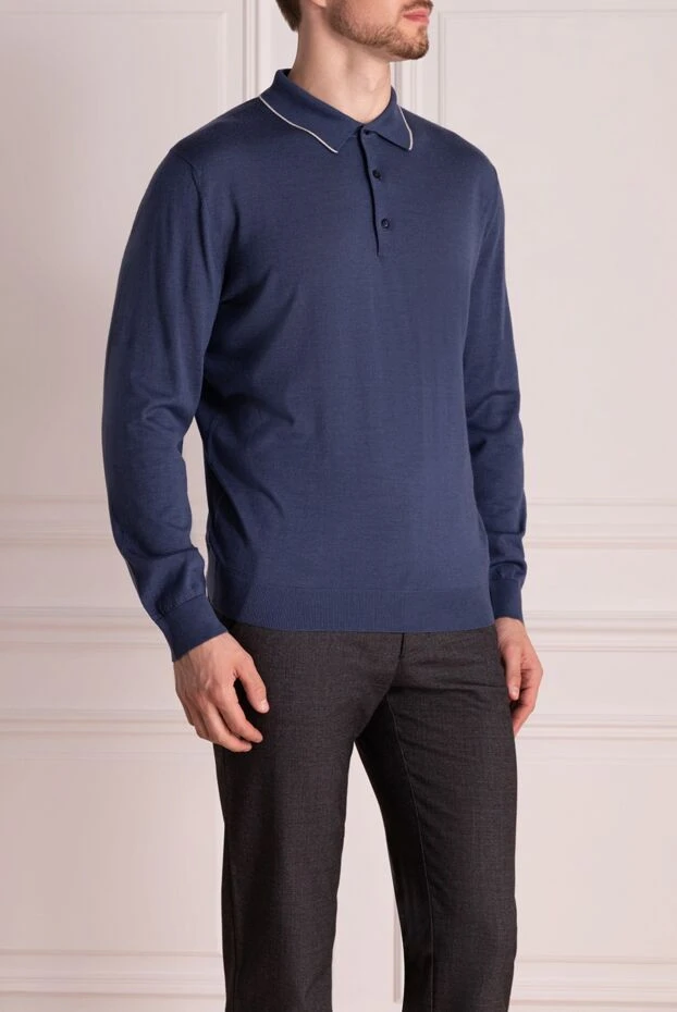 John Smedley man wool jumper gray for men 131817 - photo 3