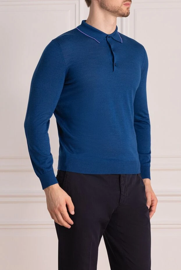 John Smedley man wool jumper gray for men 131817 - photo 3