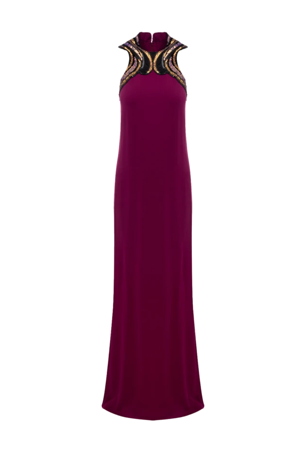 Gucci женские платье из шелка фиолетовое женское купить с ценами и фото 131783 - фото 1