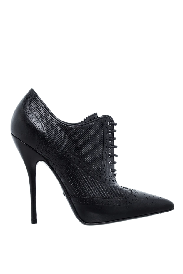 Gucci жіночі черевики зі шкіри чорні жіночі купити фото з цінами 131856 - фото 1