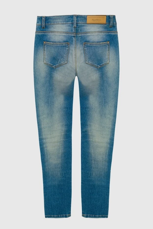 Ermanno Scervino жіночі джинси з бавовни блакитні жіночі купити фото з цінами 131965 - фото 2