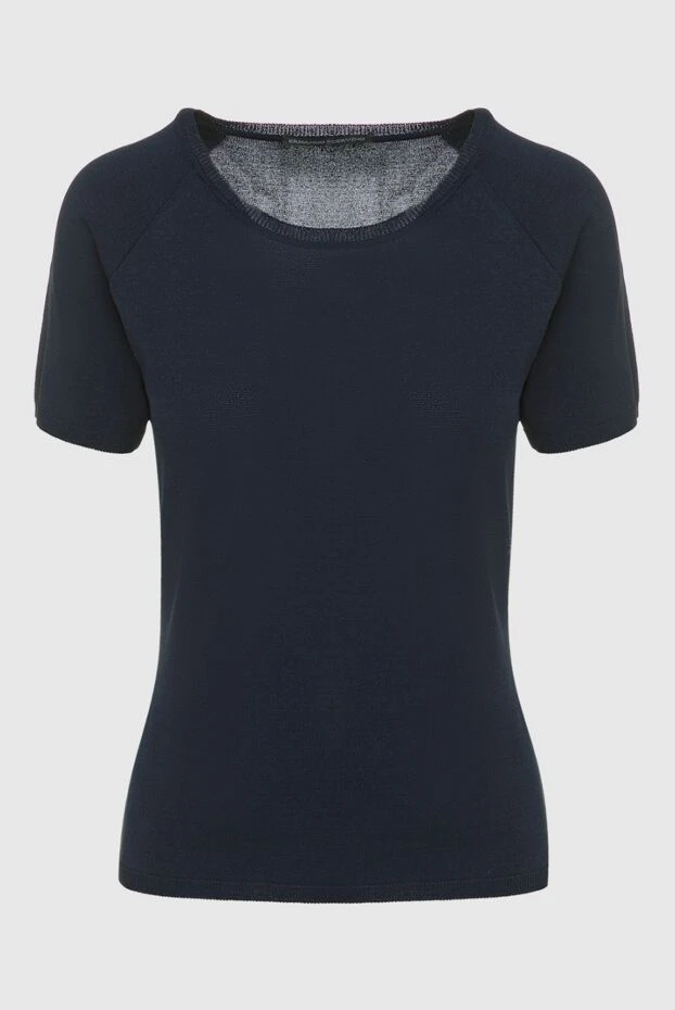 Ermanno Scervino woman black viscose blouse for women buy with prices and photos 131970 - photo 1