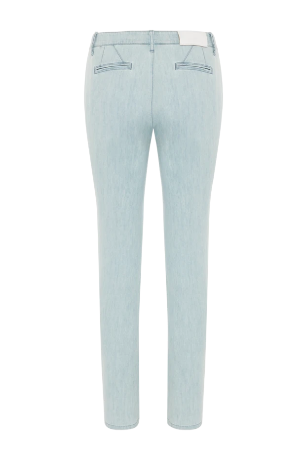 Ermanno Scervino женские джинсы из хлопка голубые женские купить с ценами и фото 131993 - фото 2