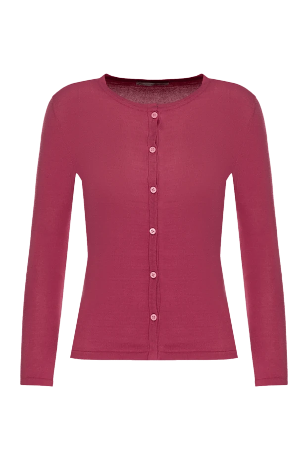 Ermanno Scervino pink cotton cardigan for women 132014 - photo 1