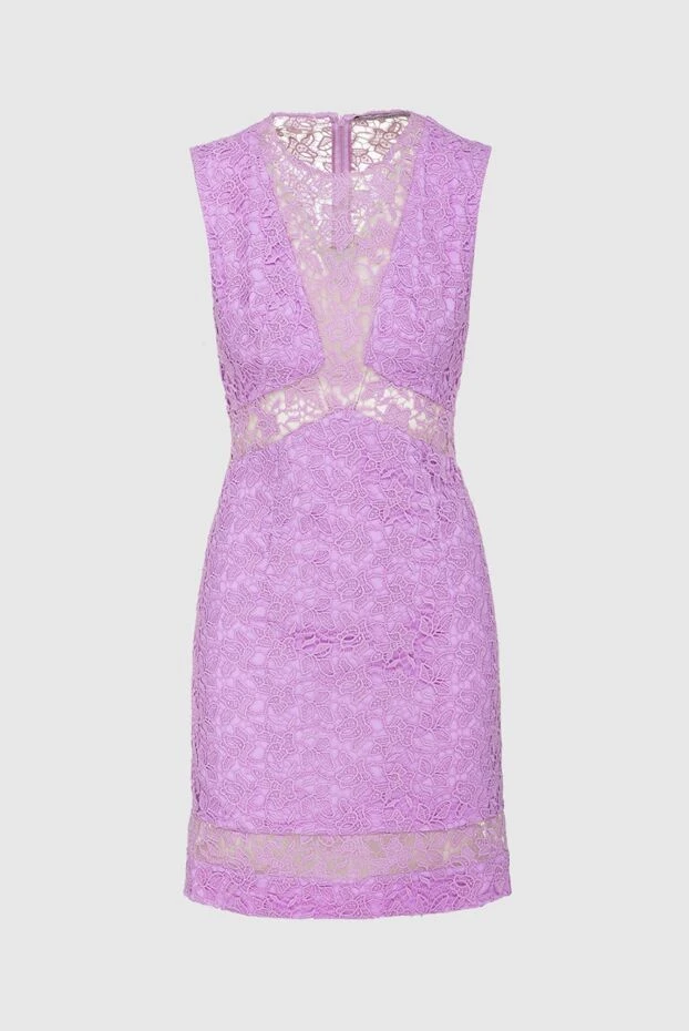 Ermanno Scervino женские платье из полиэстера фиолетовое женское купить с ценами и фото 132021 - фото 1