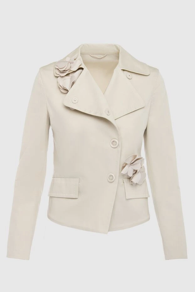 Ermanno Scervino woman beige jacket for women buy with prices and photos 132040 - photo 1