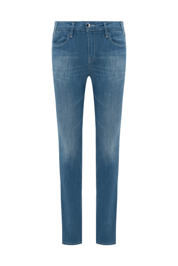 Tramarossa женские джинсы из хлопка голубые женские купить с ценами и фото 132086 - фото 1