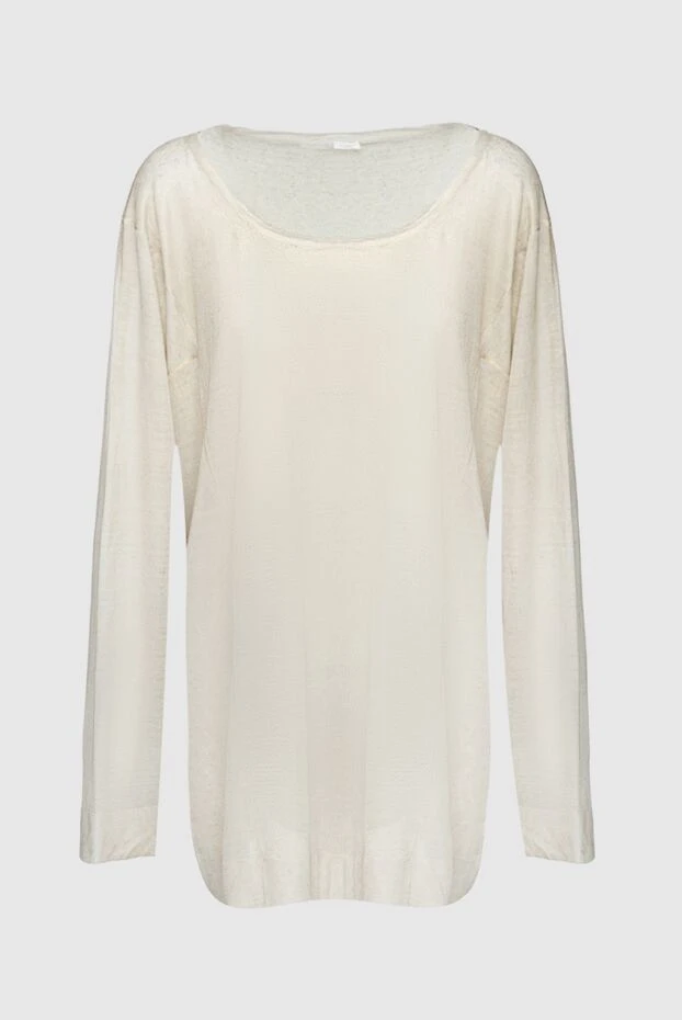 Malo woman white linen and polyamide jumper for women buy with prices and photos 132104 - photo 1