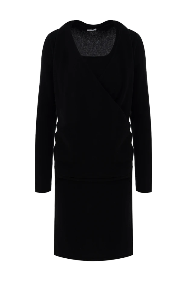 Malo woman women's black cashmere dress buy with prices and photos 132110 - photo 1