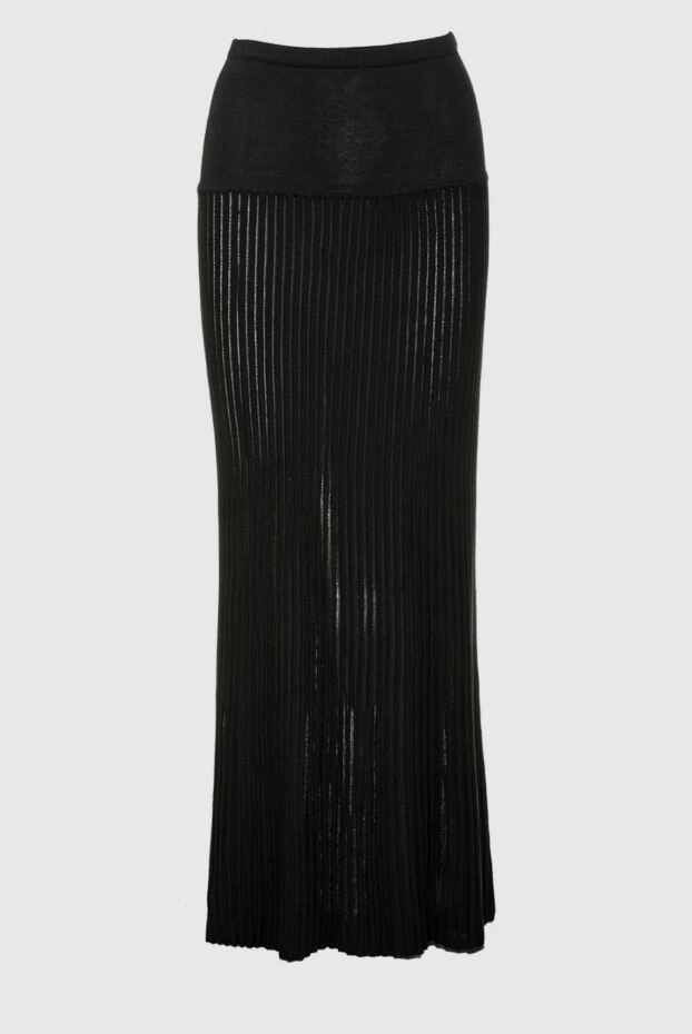 Malo black cotton and silk skirt for women 132148 - photo 1