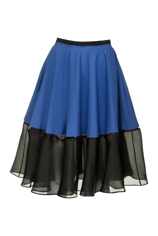 Malo woman blue cotton skirt for women 132197 - photo 1