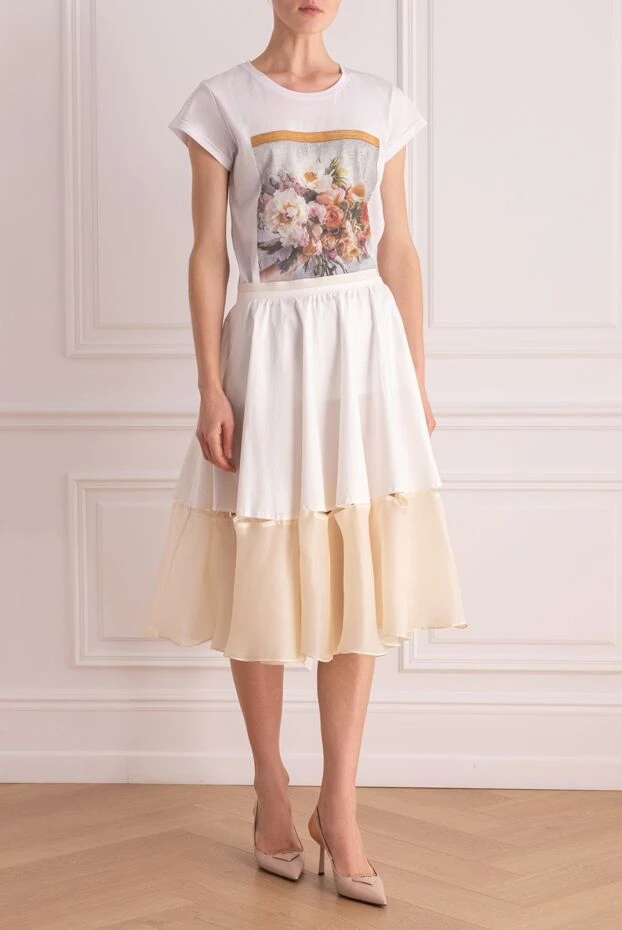 Malo woman white cotton skirt for women buy with prices and photos 132198 - photo 2