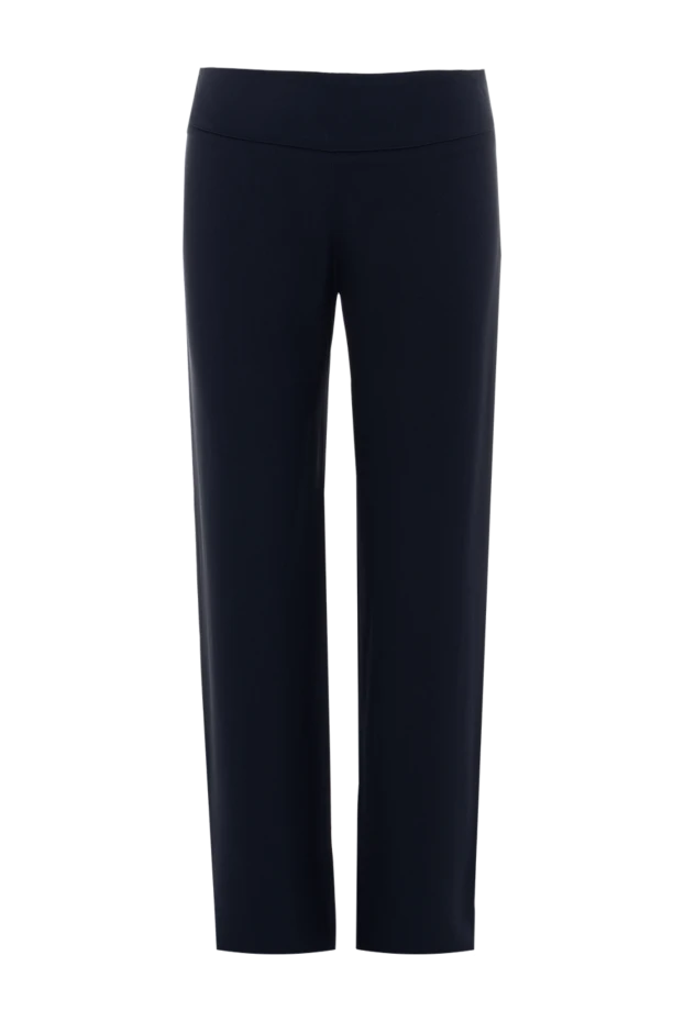 Malo woman blue acetate and viscose trousers for women buy with prices and photos 132209 - photo 1