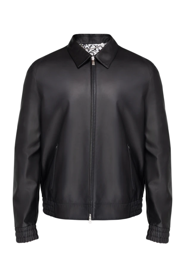 Hettabretz man black leather jacket for men 132743 - photo 1