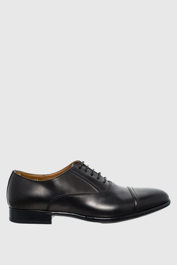 Doucal`s man men's black leather shoes buy with prices and photos 132869 - photo 1