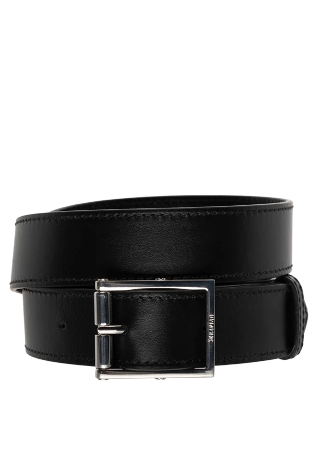 Fratelli Rosetti man black leather belt for men 132916 - photo 1