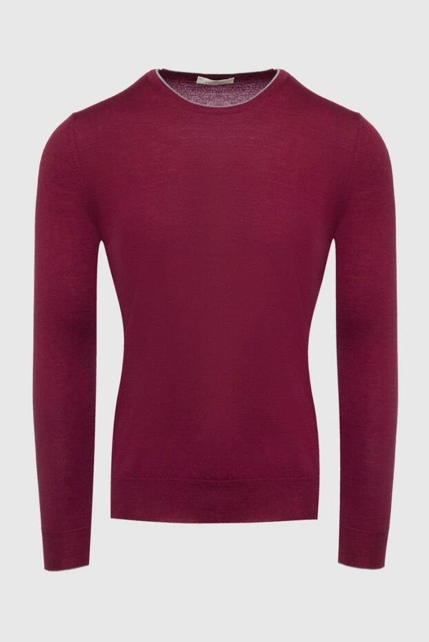Panicale man wool jumper burgundy for men buy with prices and photos 132930 - photo 1