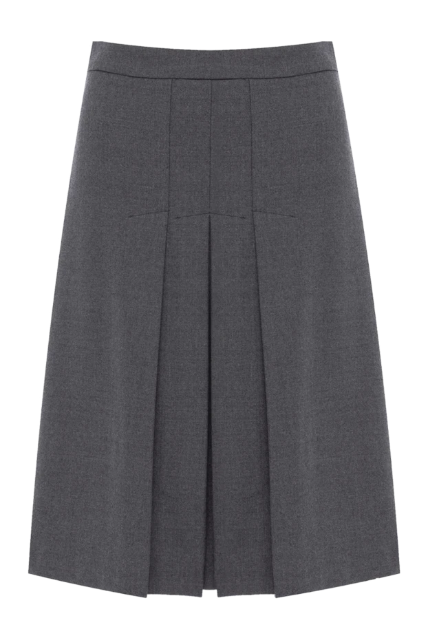 Panicale женские юбка из шерсти серая женская купить с ценами и фото 132953 - фото 1
