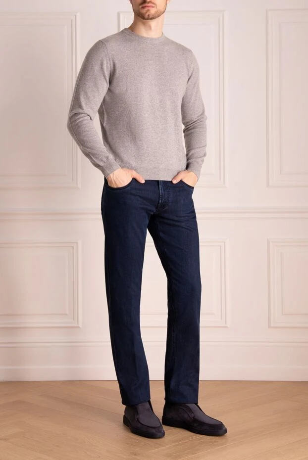 Casheart man cashmere jumper gray for men buy with prices and photos 133347 - photo 2