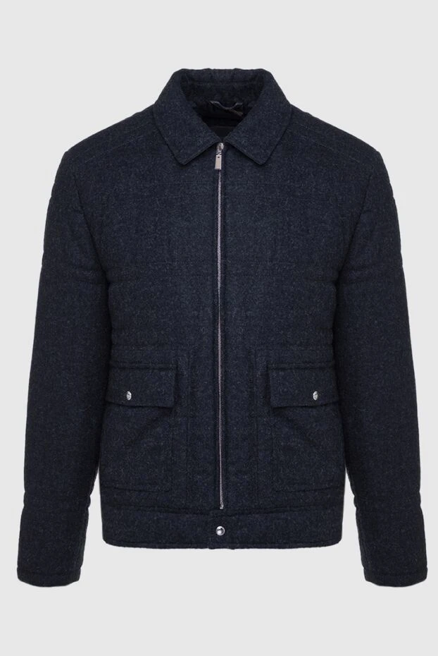 Schiatti man blue wool jacket for men 133367 - photo 1