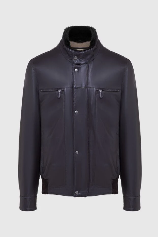 Schiatti мужские куртка кожаная черная мужская купить с ценами и фото 133402 - фото 1