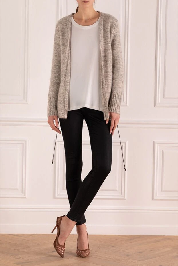 Peserico woman gray cardigan for women buy with prices and photos 133439 - photo 2