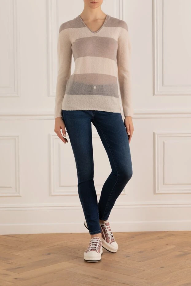 Fabiana Filippi woman pink wool jumper for women buy with prices and photos 133468 - photo 2