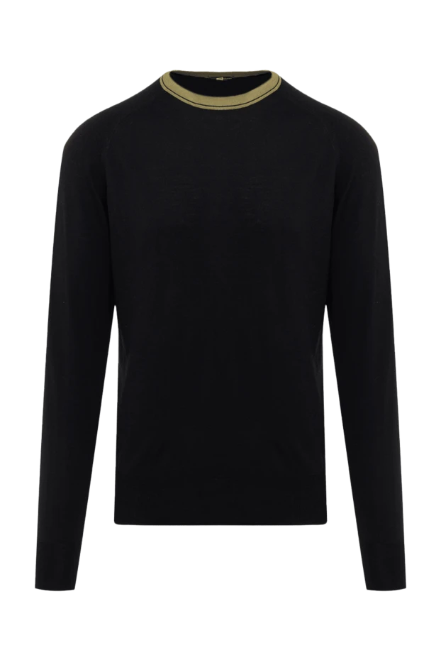 Massimo Sforza man black wool jumper for men buy with prices and photos 133494 - photo 1