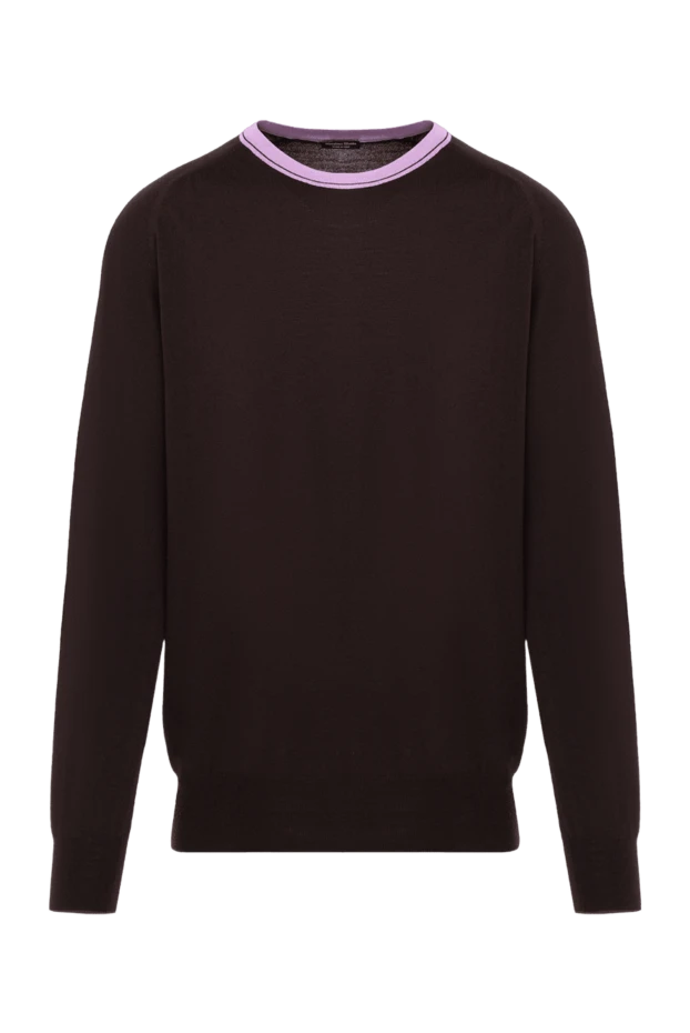 Massimo Sforza man brown wool jumper for men 133496 - photo 1