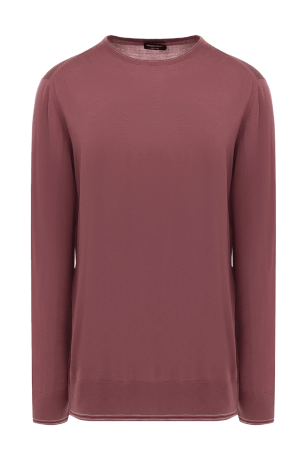 Massimo Sforza man wool jumper pink for men buy with prices and photos 133498 - photo 1