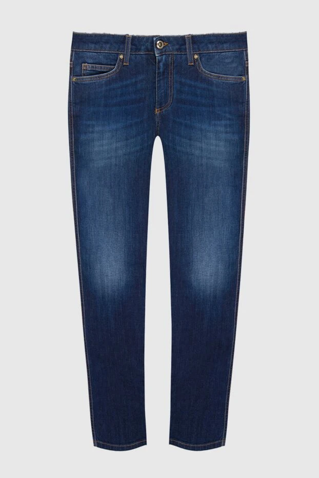 Ermanno Scervino woman blue cotton jeans for women buy with prices and photos 133765 - photo 1