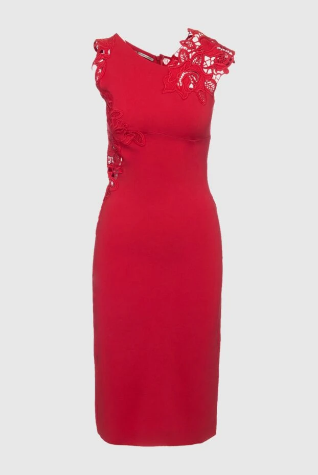 Ermanno Scervino женские платье красное женское купить с ценами и фото 133776 - фото 1