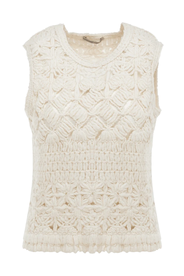 Ermanno Scervino woman white women's top buy with prices and photos 133789 - photo 1