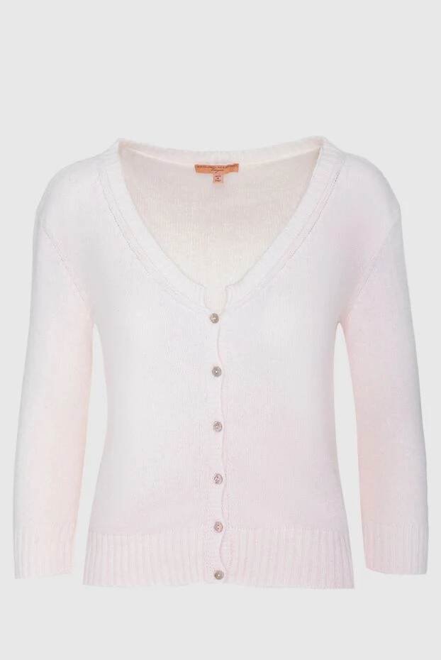 Ermanno Scervino cardigan made of angora and polyamide pink for women 133812 - photo 1