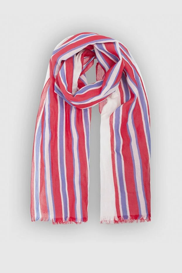 Corneliani чоловічі шарф з бавовни та льону червоний чоловічий купити фото з цінами 133893 - фото 1