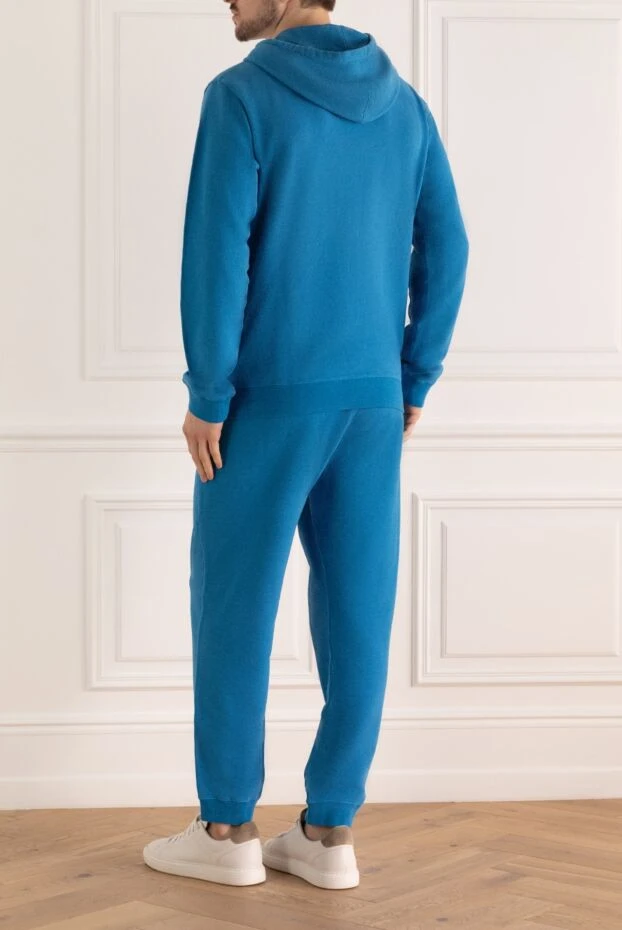 Derek Rose мужские костюм спортивный мужской из хлопка голубой купить с ценами и фото 134451 - фото 2