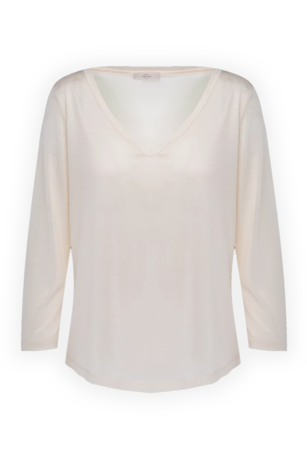 Casheart женские блуза из шелка белая женская купить с ценами и фото 134546 - фото 1