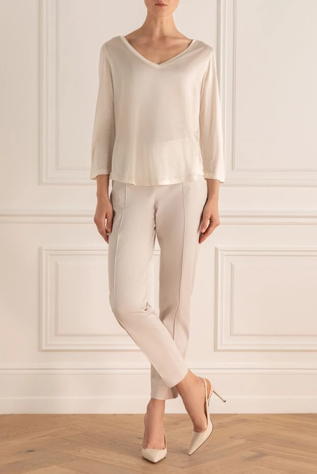 Casheart жіночі блуза з шовку біла жіноча купити фото з цінами 134546 - фото 2