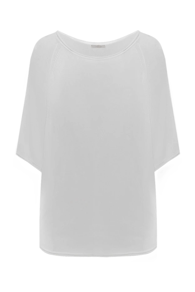 Casheart женские блуза из вискозы и хлопка белая женская купить с ценами и фото 134565 - фото 1