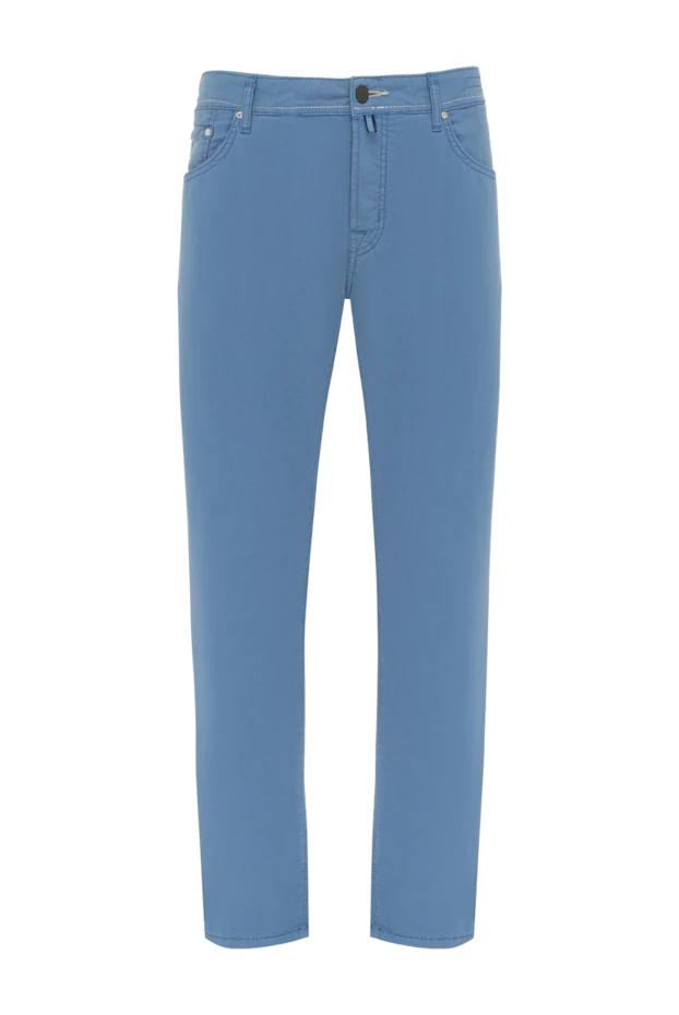 Jacob Cohen man blue cotton jeans for men buy with prices and photos 134712 - photo 1